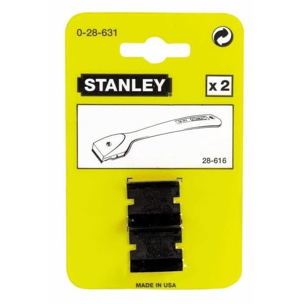STANLEY 2 st skrapblad 25mm
