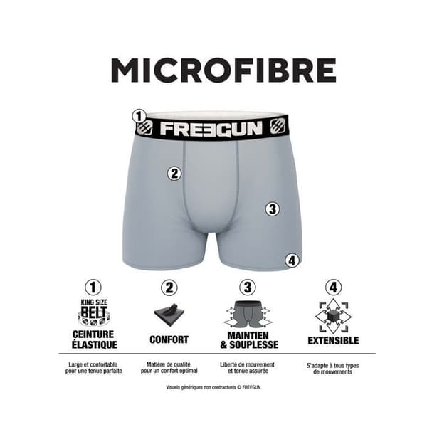 Freegun Kalsonger Kille - Röd (3-pack)
