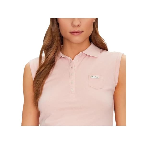 Polo Guess Dam G force Rosa Bomull