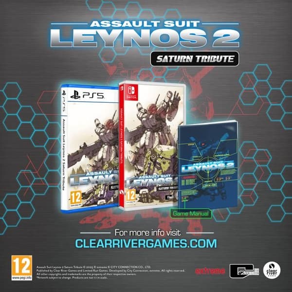 Assault Suit Leynos 2 Saturn Tribute Switch