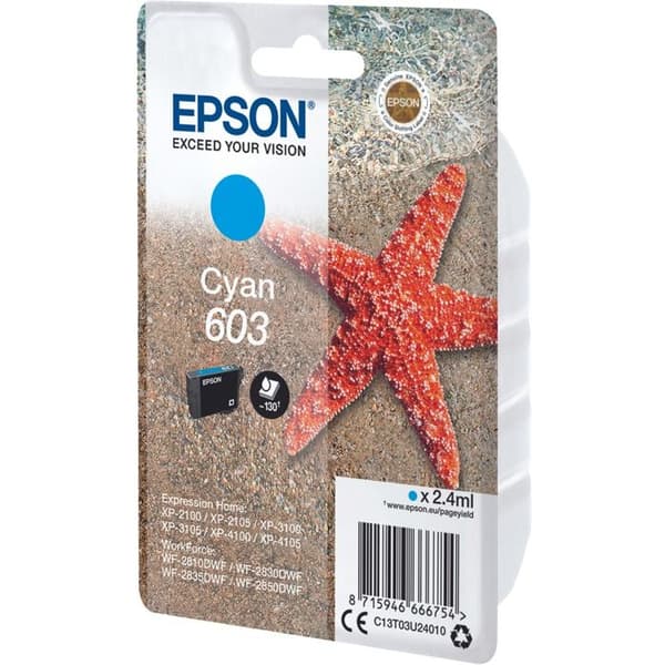 EPSON Bläckpatron 603 - Cyan