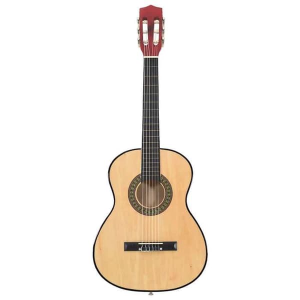 vidaXL 12 st 4/4 39" nybörjare klassisk gitarrset