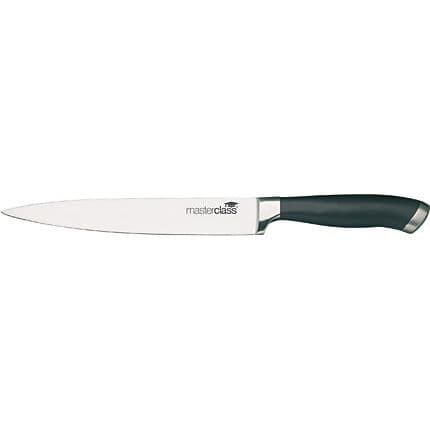 Rostfritt stålblock + 5 MasterClass Kit rostfria knivarâ € ¦