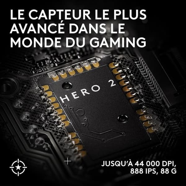 Logitech trådlös gamingmus G PRO X SUPERLIGHT 2 SE Röd för PC och Mac