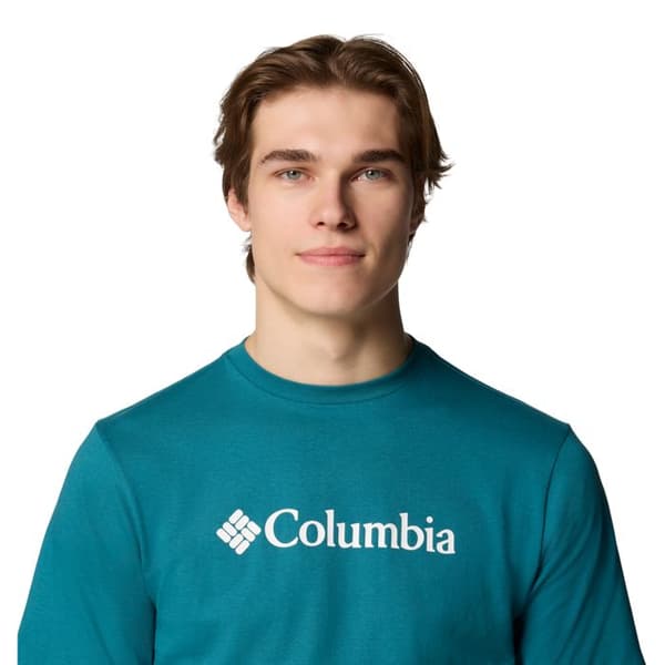 T-shirts Herr - Grön - Columbia CSC Basic Logo SS Tee