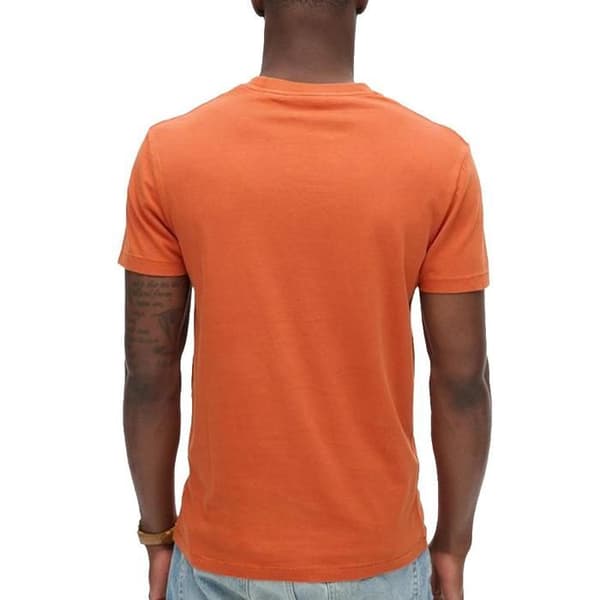 T-shirt Orange Man Superdry Essential