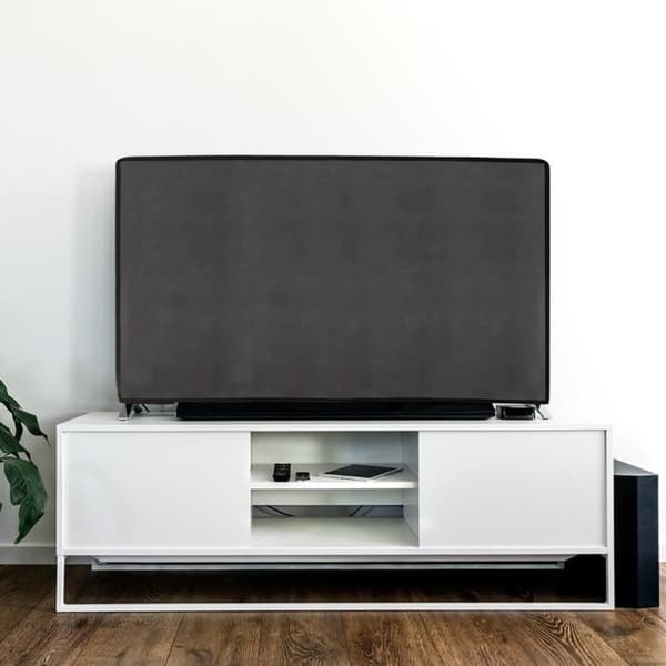 kwmobile Datorskärmsskydd kompatibel med 32" TV - mörkgrå