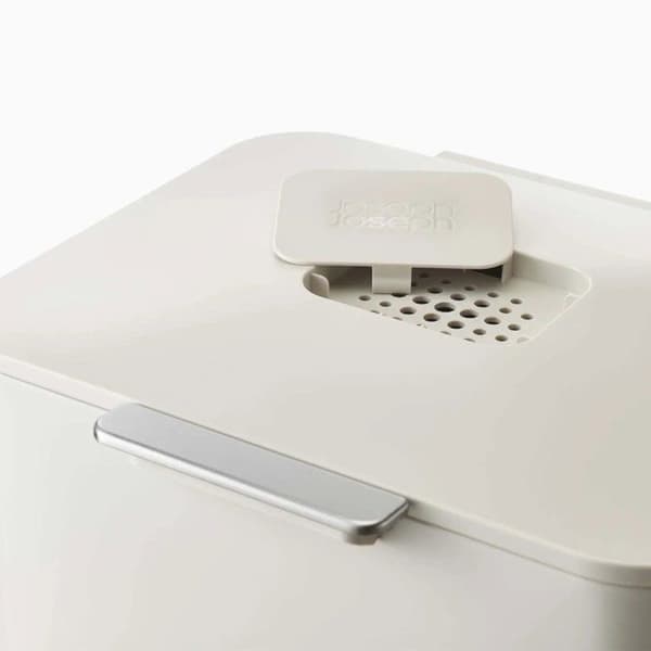 Joseph Joseph avfallsseparator Totem2 x 30 liter vit aluminium