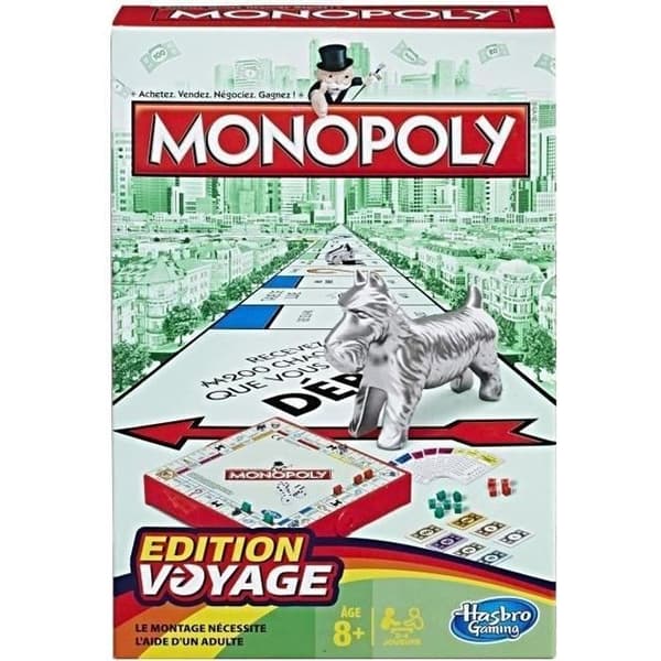 MONOPOLY - Resebrädspel