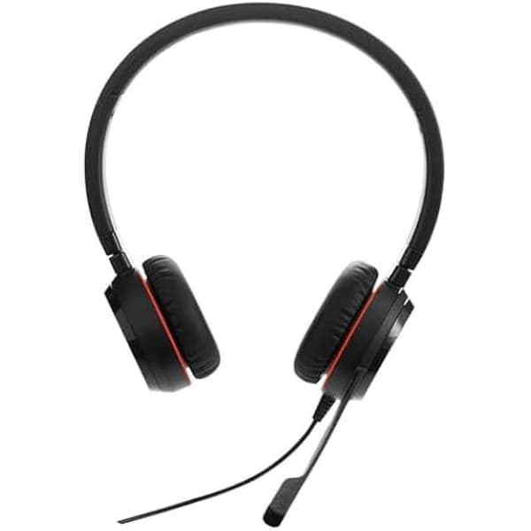 Stereo headset - JABRA - Evolve 20 SE - Passiv ljudisolering - USB-C - Optimal komfort