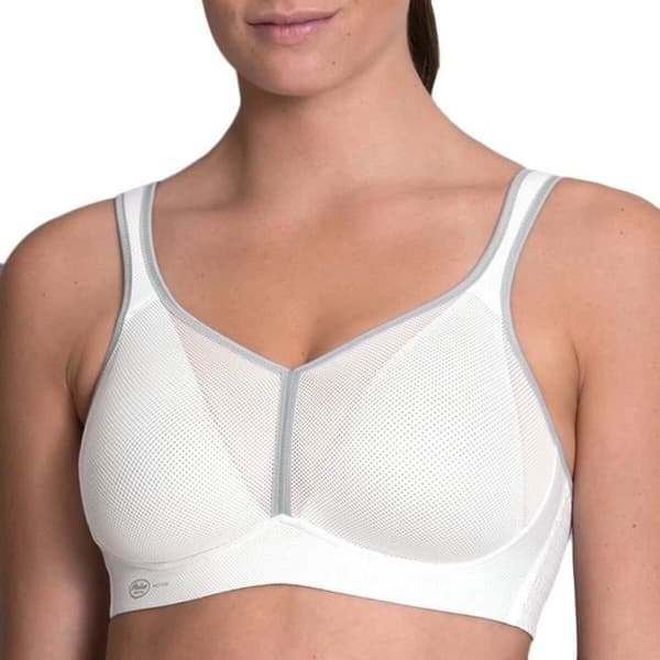 Dam Anita luftkontroll vadderad sport-bh - vit - 100AA