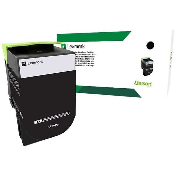 Lexmark 71B2HK0 svart tonerkassett med lång kapacitet, returprogram