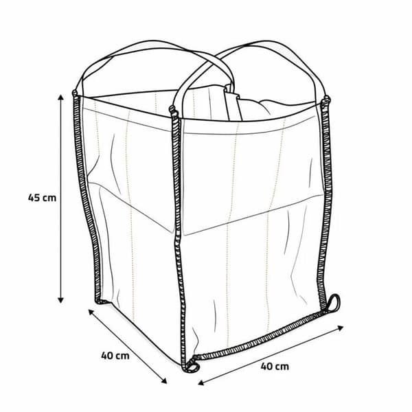 Gruspåse - Perel - SDB 55 - 120 kg - 55l