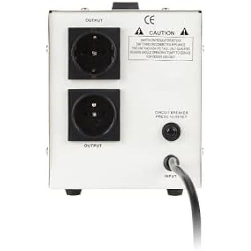 Automatisk spänningsregulator - Kemot - SER-2000 - 2000 W - Vit - Elektrisk