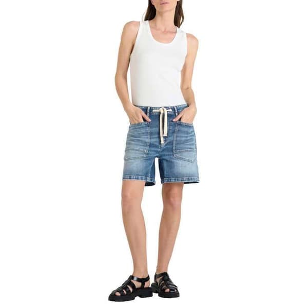 Raka bomullsshorts