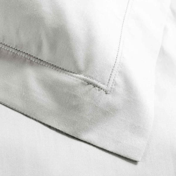 Rektangulär örngott 50x70 cm - Percale 100% bomull - Vit