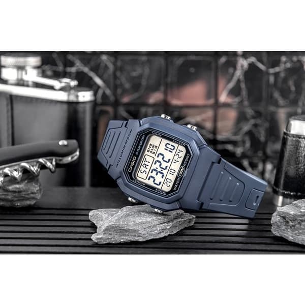 Herrklocka CASIO W-800H-2AVDF - Digital - Plast - Sport - Blå