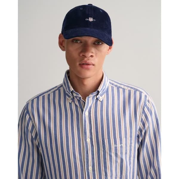 Gant Shield Cord Cap - marinblå - TU