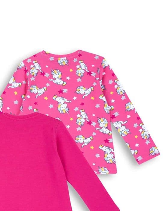 Chicco textil box set med långärmade bomullströjor, flicka