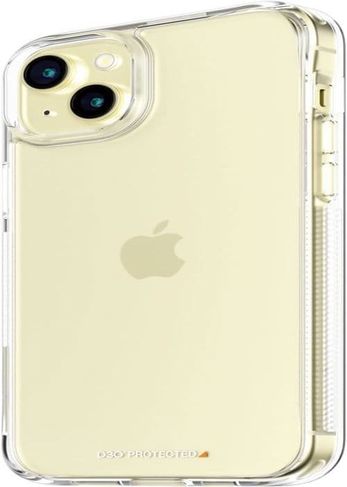 Skyddsskal - PANZER GLASS - iPhone 15 Plus - Militärstandard - Fallteststandard - Transparent utgåva