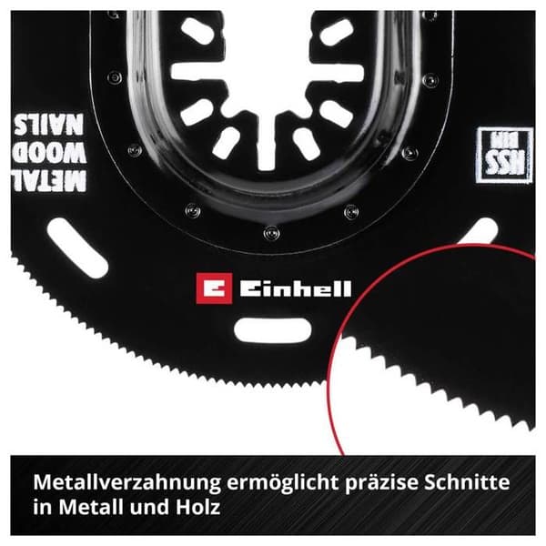 Dykblad - EINHELL - 708048 - BiM (bimetall) - 88 mm - halvrund