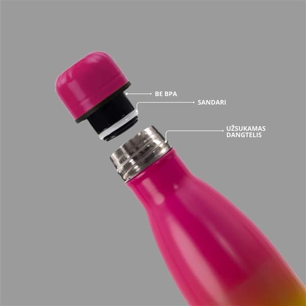 Termisk drickskål Domoletti, kräm, 0,5 l