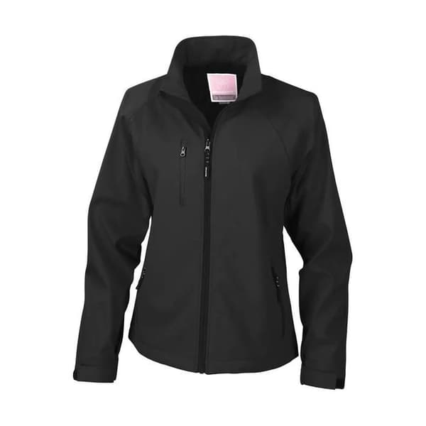 Vattentät jacka dam Result Base Layer - svart