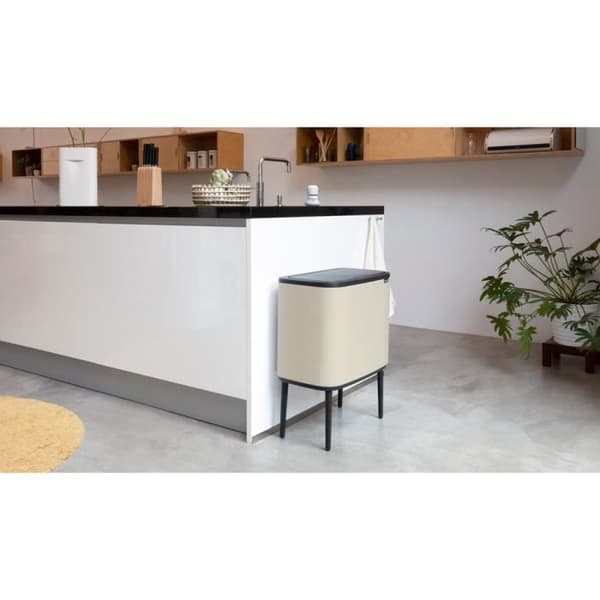 BRABANTIA Bo Touch Bin - 11+23 L - Mjuk Beige