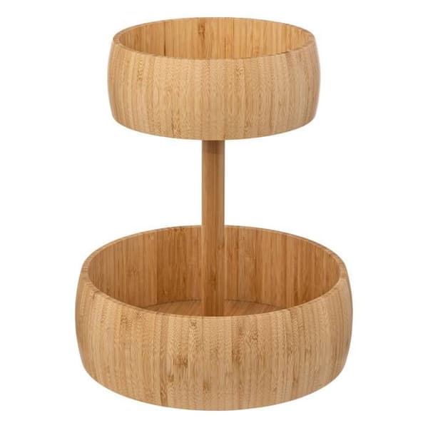 Fruktkorg 2 nivåer bambu - 5 five simply smart