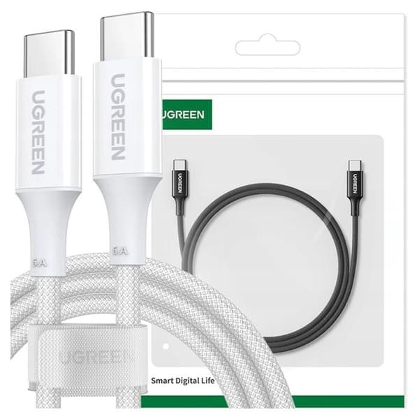 USB-C PD-kabel - UGREEN - US557 - 100 W - 1 m - 5 Gbit/s