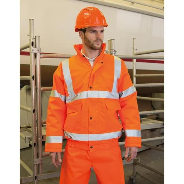 Arbetsjacka Result Core - fluorescerande orange
