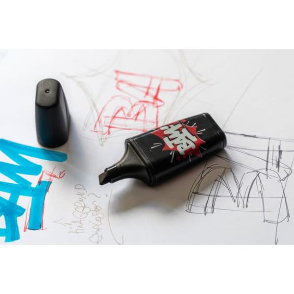 Marker - STABILO - BOSS MINI - Orange - Sned spets - Vattenbaserat bläck