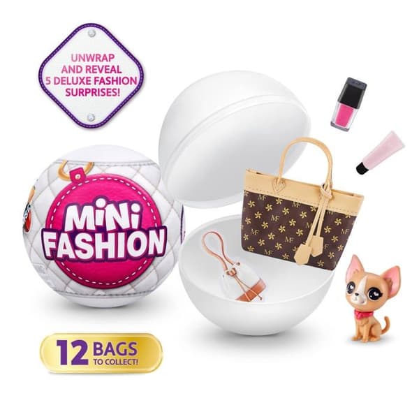 Mini väskor och modeaccessoarer - Zuru - 5 SURPRISE - Pack med 2 - Sällsynta metallväskor - För dockor