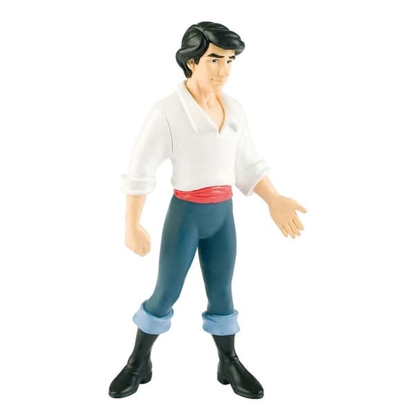Figurin - BULLYLAND - Eric Den lilla sjöjungfrun - 12 cm - Handmålad