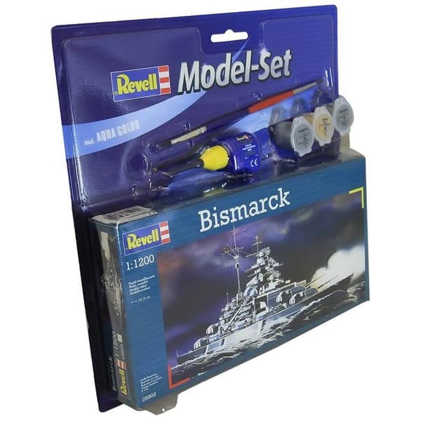 Maquette båt : Modellset : Bismarck