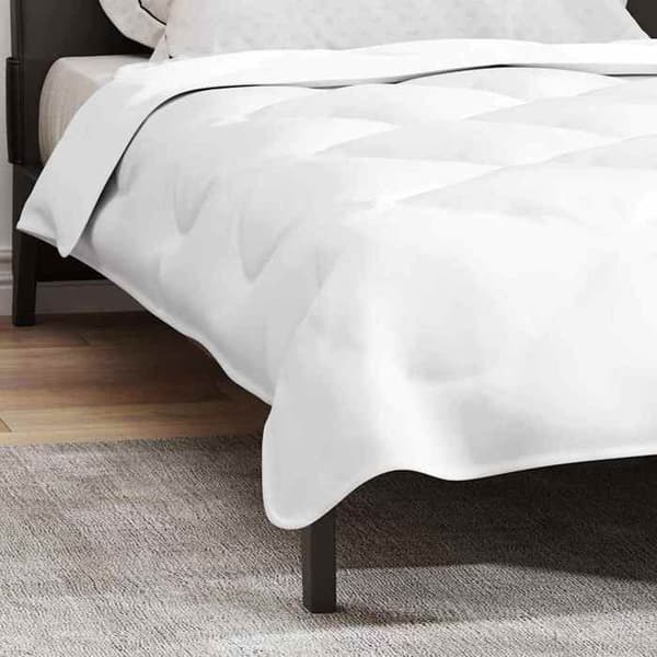 vidaXL Vintertäcke Vit 220 x 155 x 0 cm Polyester 42007776