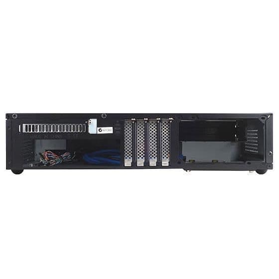 SilverStone SST-ML03B - Milo HTPC Micro ATX Silent Slim Datorfodral, svart