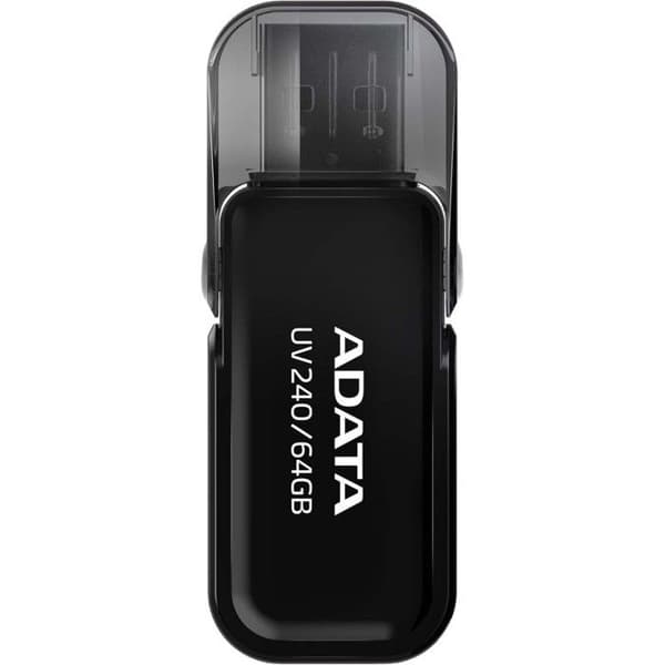ADATA UV240 USB-minne - 32 GB - USB 2.0 - Cap - Svart