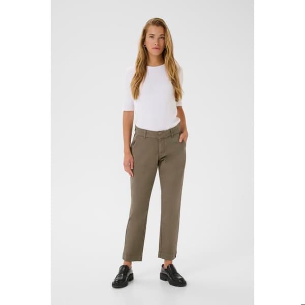 Kvinnors chinos KAFFE Mette