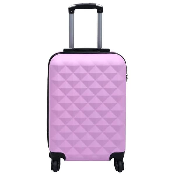 vidaXL Hardside resväska Rosa ABS 92419