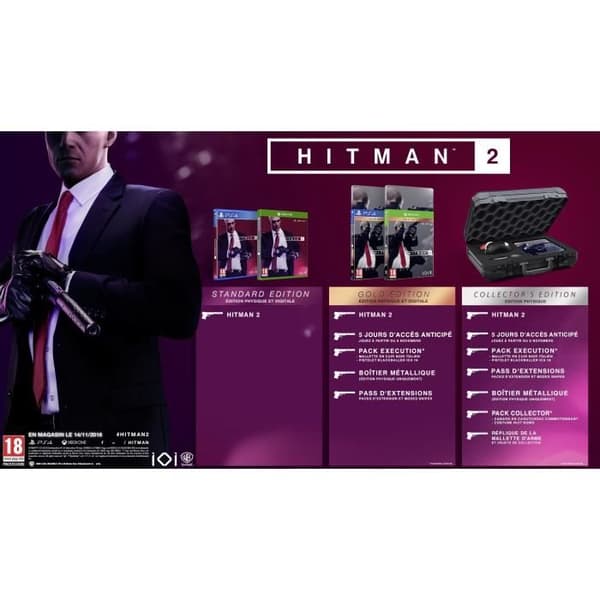 Hitman 2 PS4-spel
