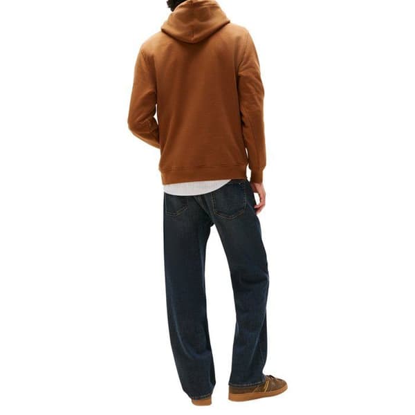 Brun Hoodie Herr Tommy Hilfiger Linear