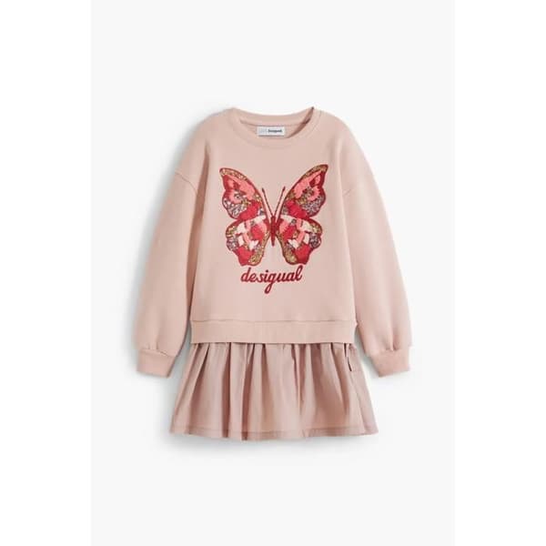 Klänning flicka Desigual Ann - rosa