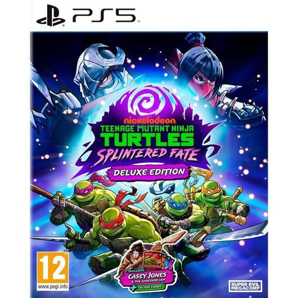 TMNT Splintered Fate - Utgåvan Deluxe - Spel PS5