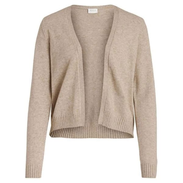 VILA stickad cardigan - Natural Blend - Dam