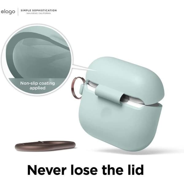 Elago silikonfodral för AirPods 3 Mint