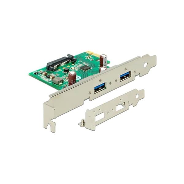 Kort och USB 3.0-adapter - DeLOCK - 89391 - PCIe - Windows 7