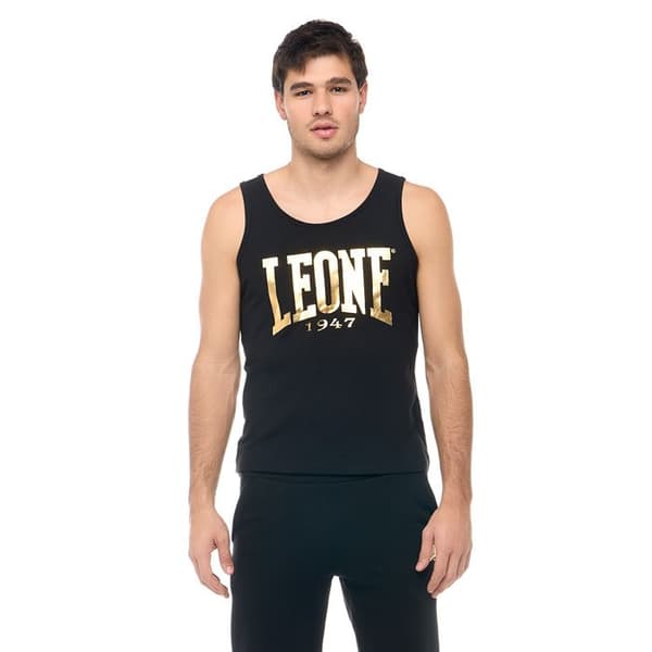 Leone New - svart/guld linne
