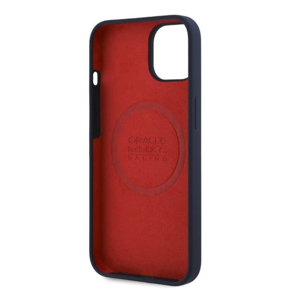 Mobilskal - RED BULL RACING - iPhone 14 - Silikon - Centrerad logotyp - Robust