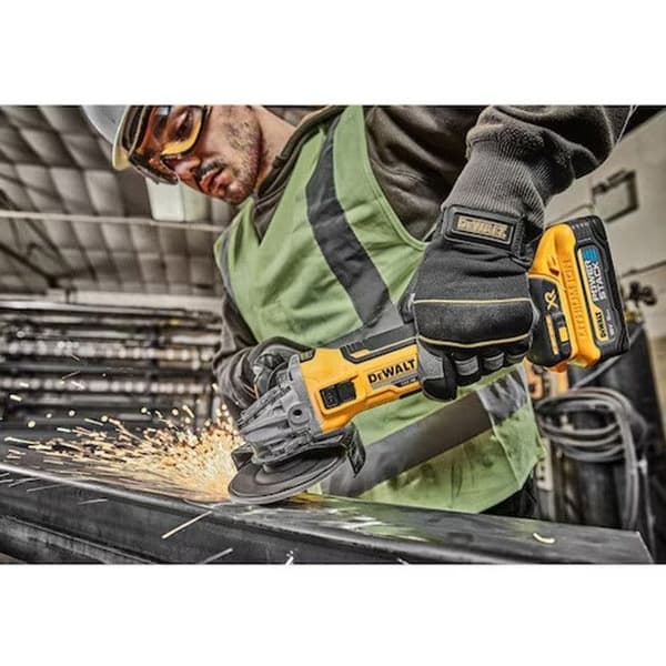 Meuleuse DEWALT Ø125mm 18V - 2 batterier 5Ah POWERSTACK - DCG405H2T-QW